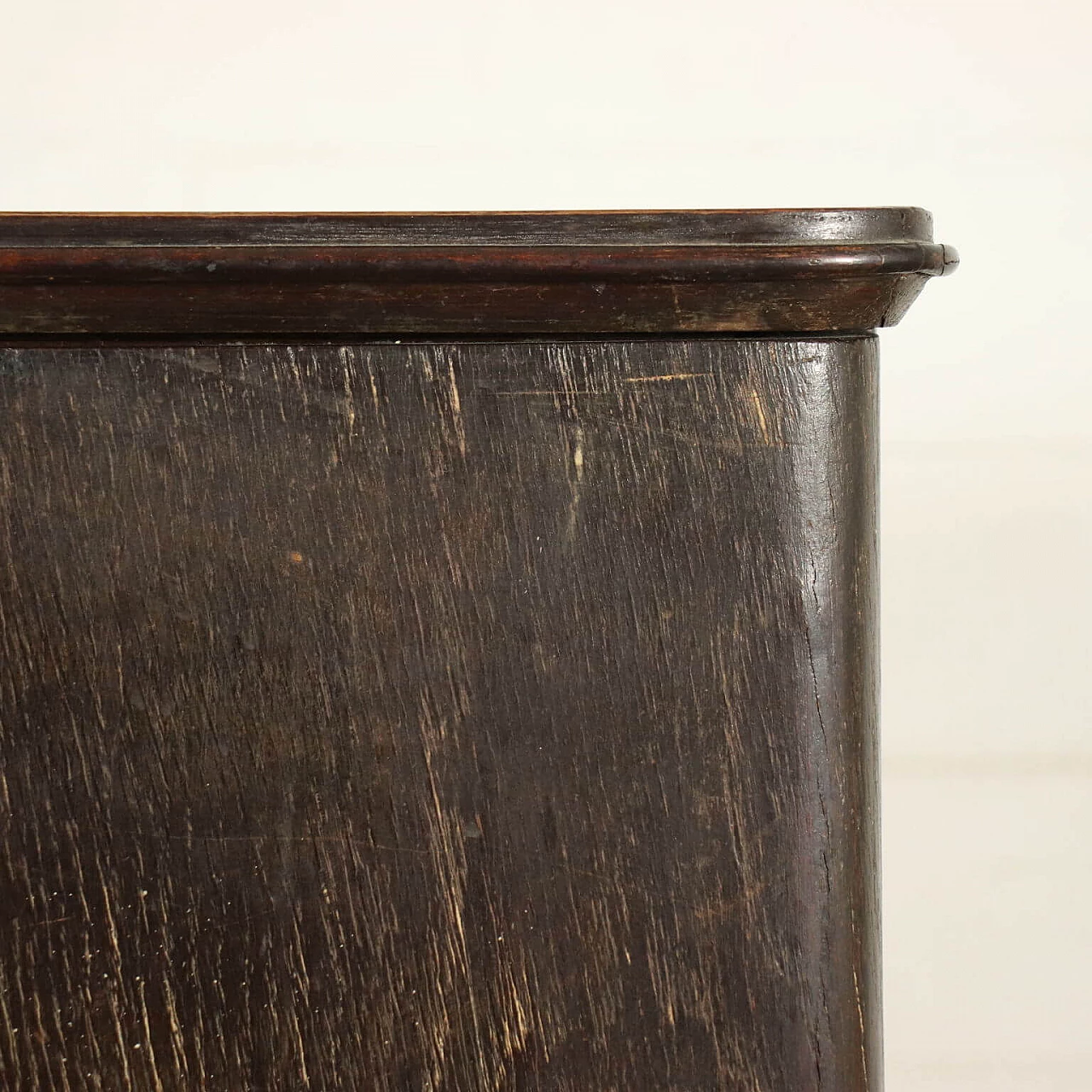 Mobile bar in rovere e specchio, anni '40 1243601