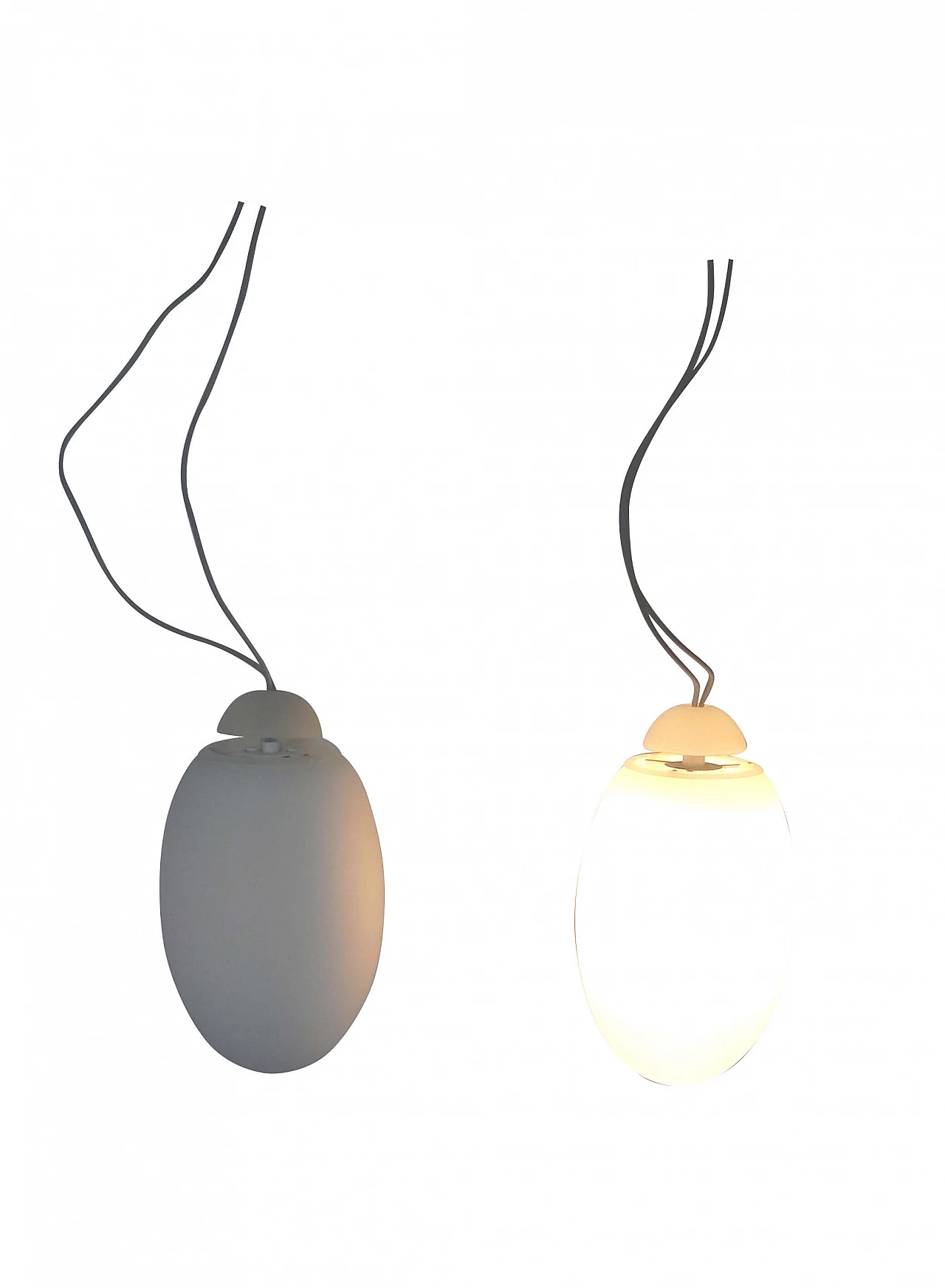 Pair of Brera hanging lamps by Castiglioni for Flos, 1990s 1243899