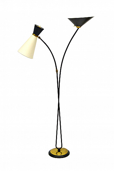 Floor lamp by BAG Turgi, 50s