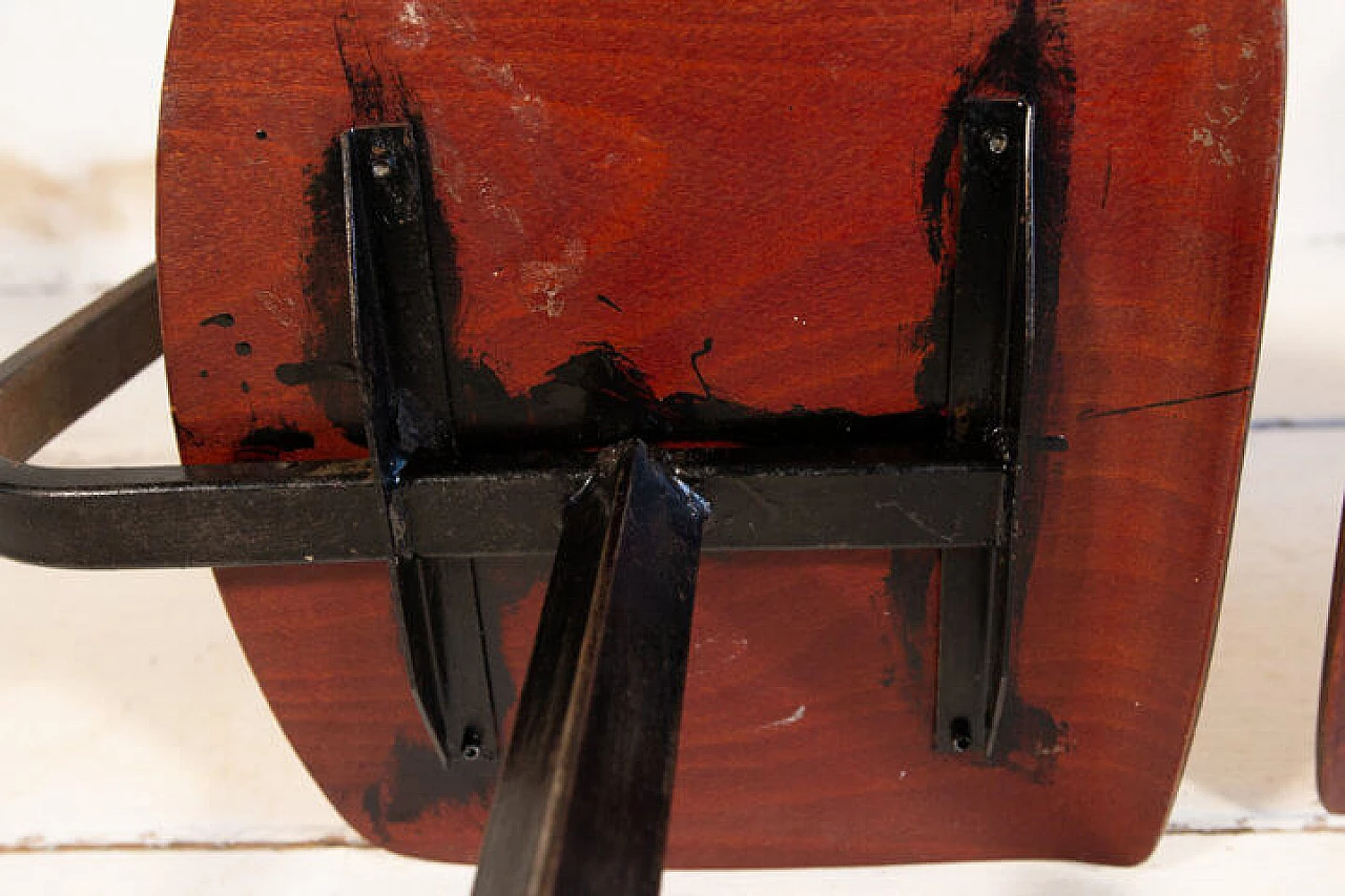 Coppia di sedie scolastiche, anni '60 1243952