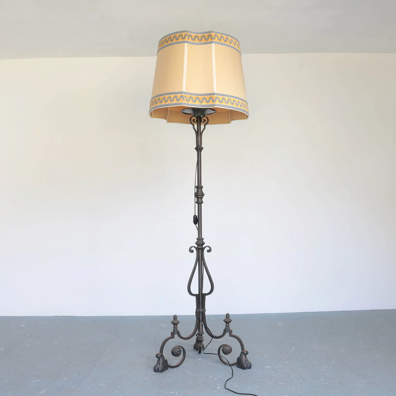 Iron floor lamp, 40s 1243997