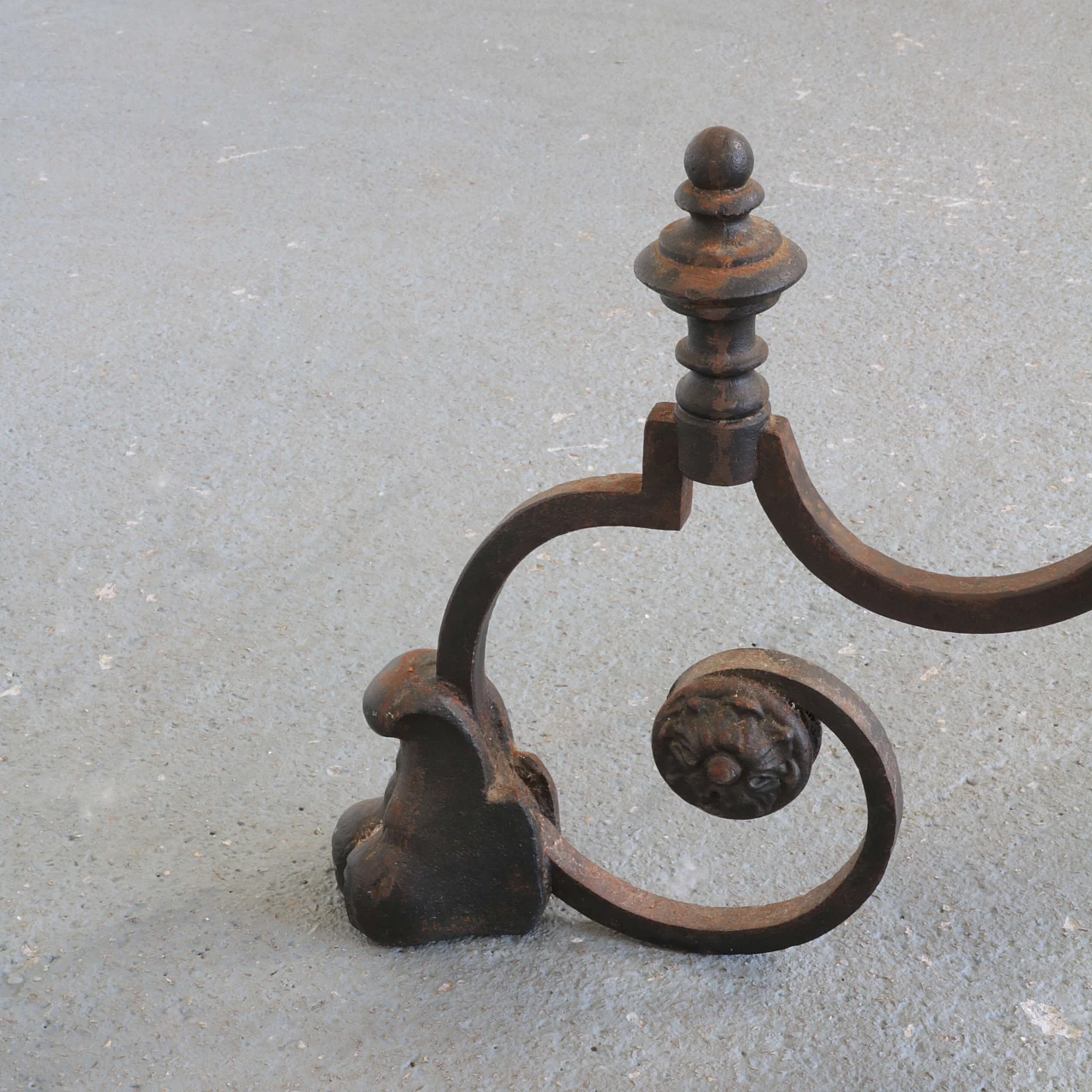 Iron floor lamp, 40s 1244002