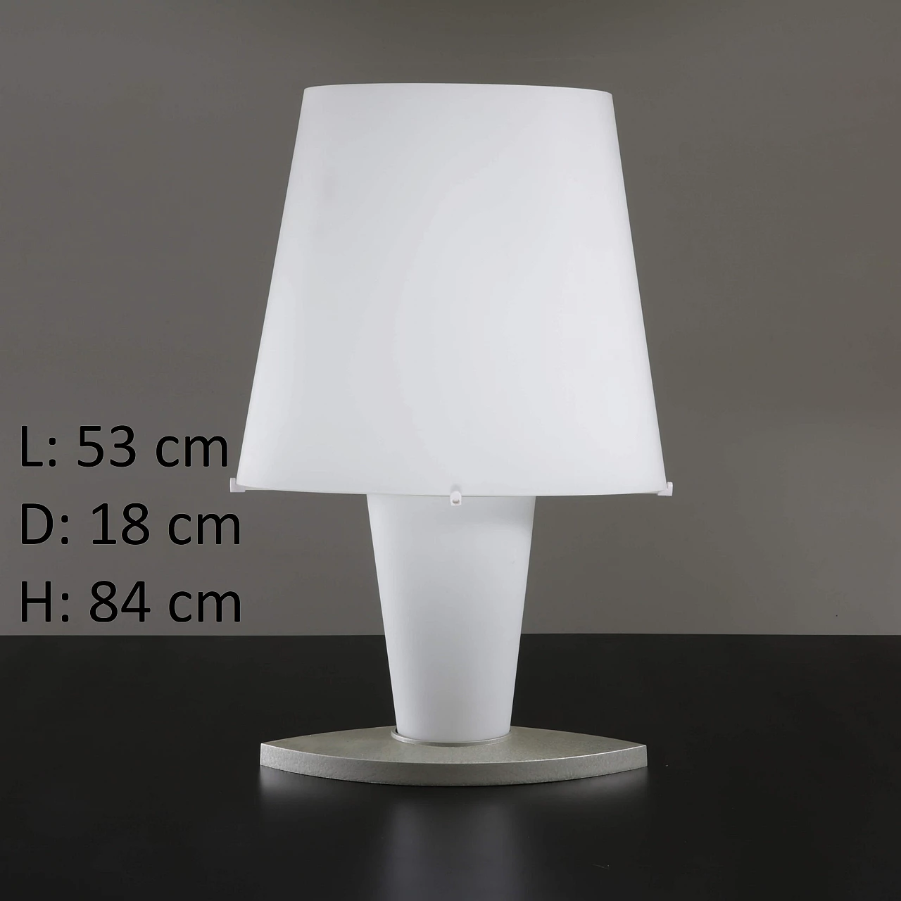 Lampada da tavolo 2850 di Daniela Puppa per Fontana Arte, anni '90 1244137