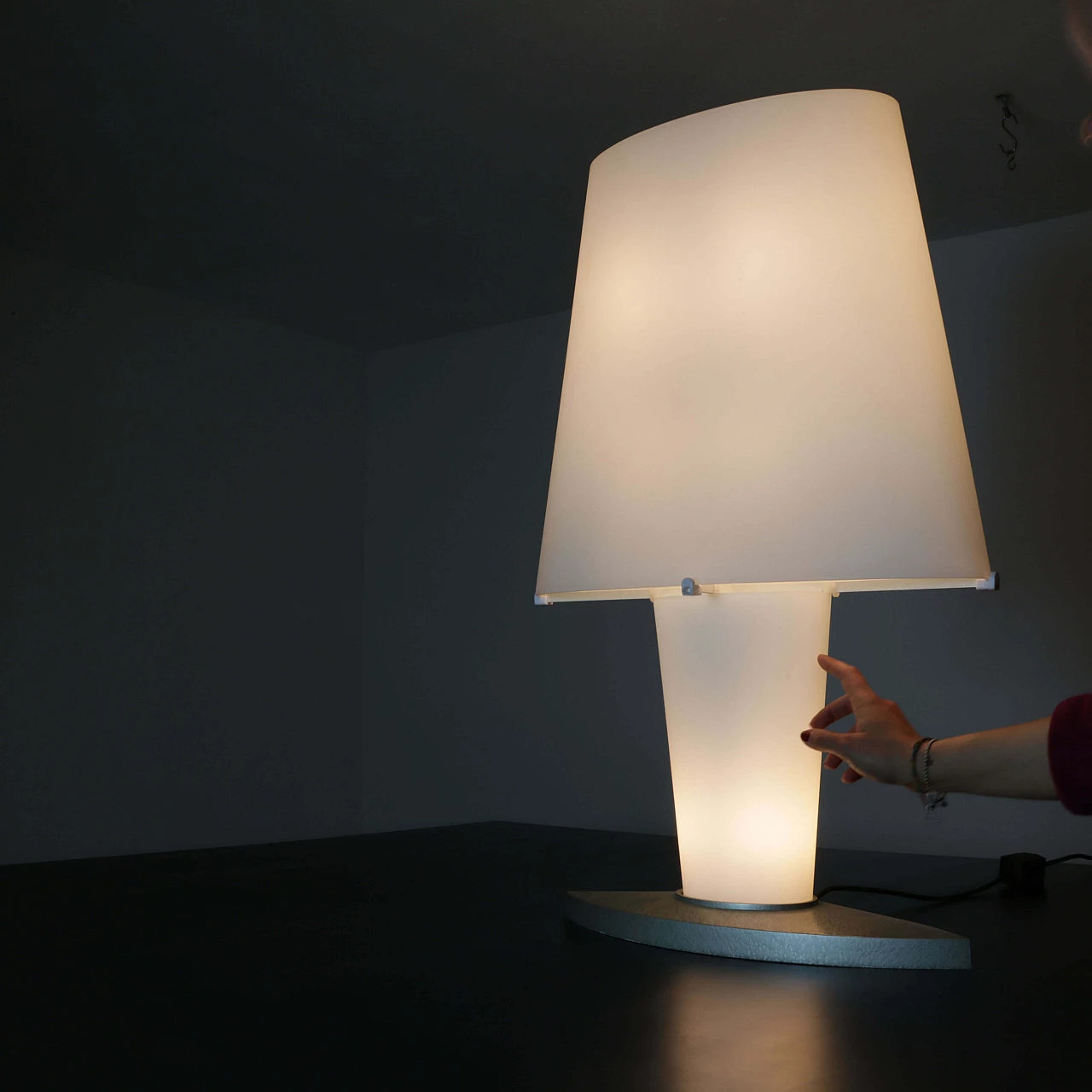 Lampada da tavolo 2850 di Daniela Puppa per Fontana Arte, anni '90 1244155