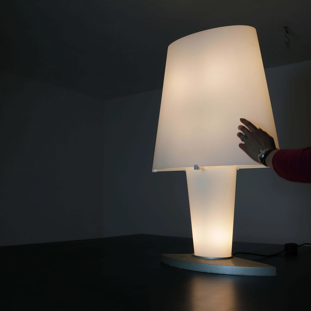 Lampada da tavolo 2850 di Daniela Puppa per Fontana Arte, anni '90 1244156