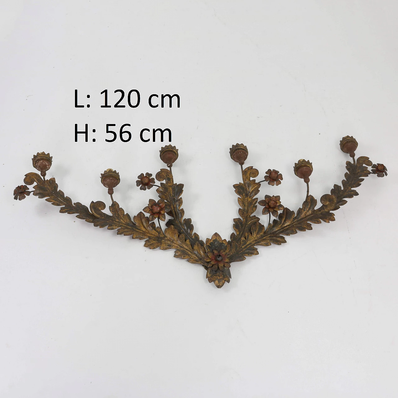 Grande applique in metallo del '700 1244244