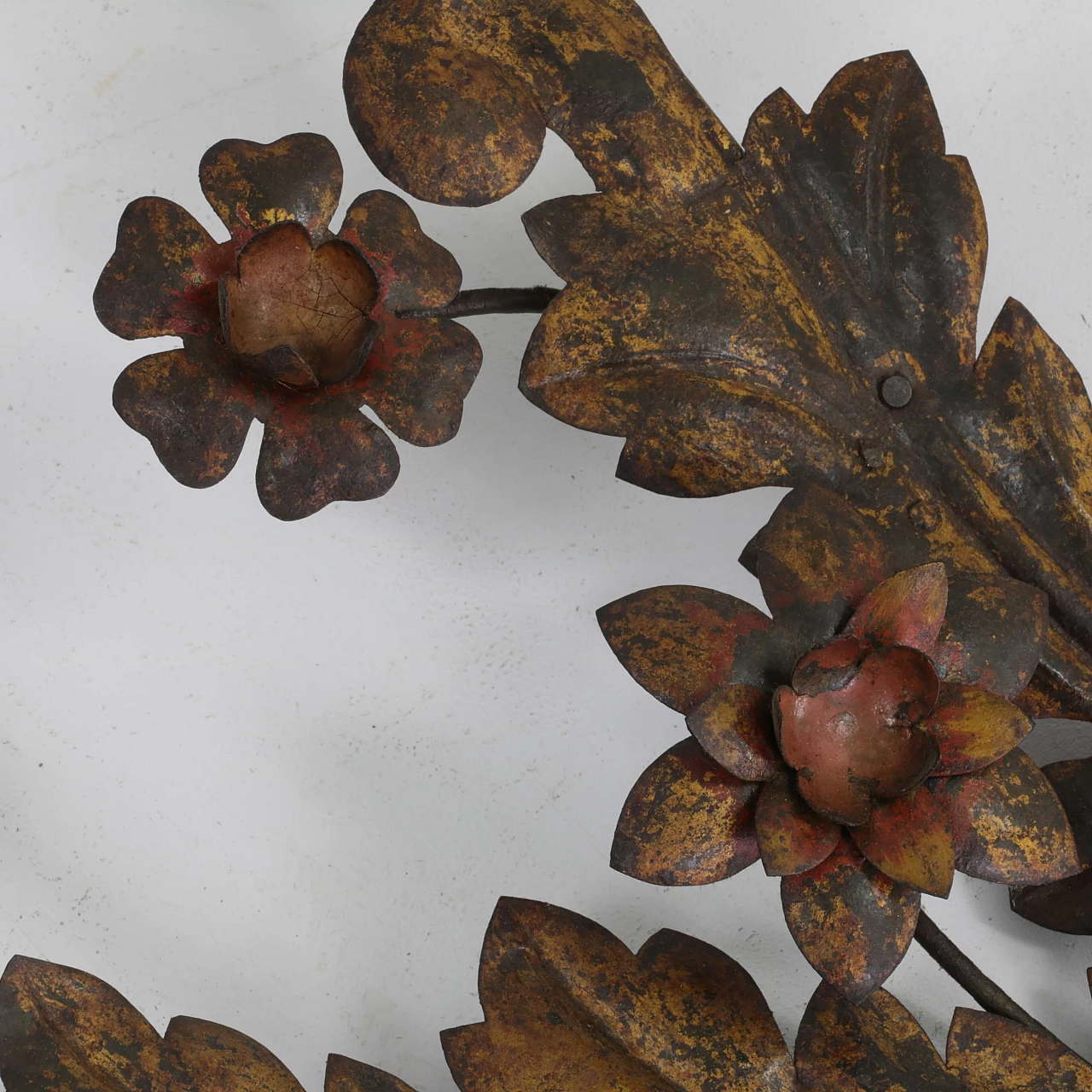 Grande applique in metallo del '700 1244249