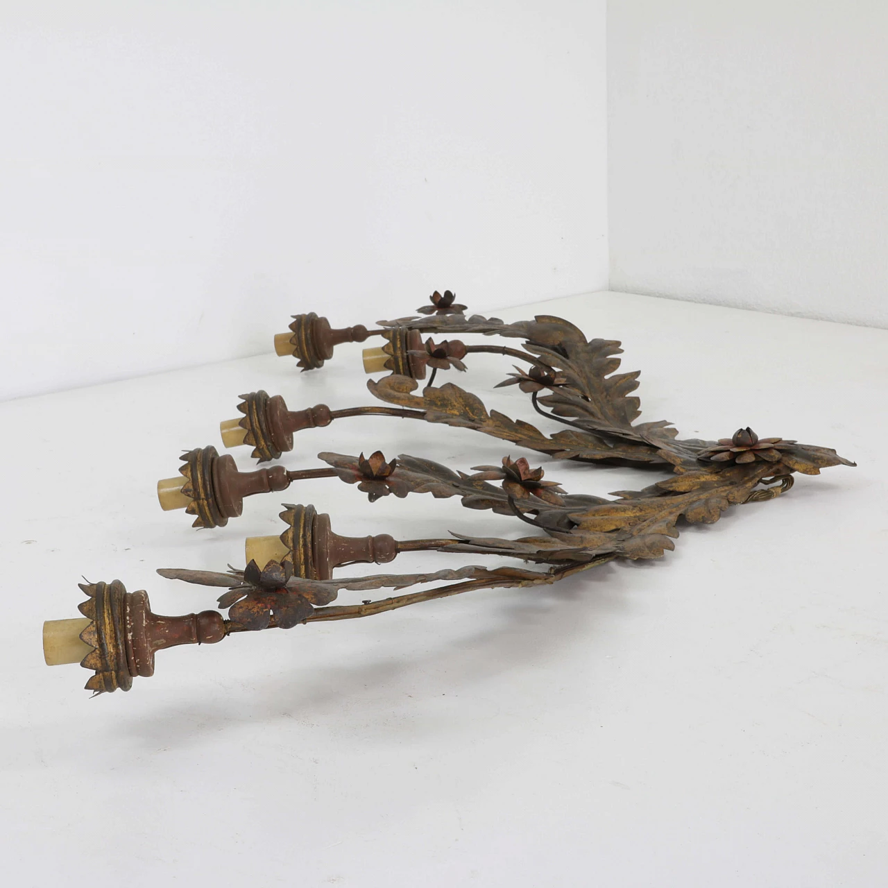 Grande applique in metallo del '700 1244252