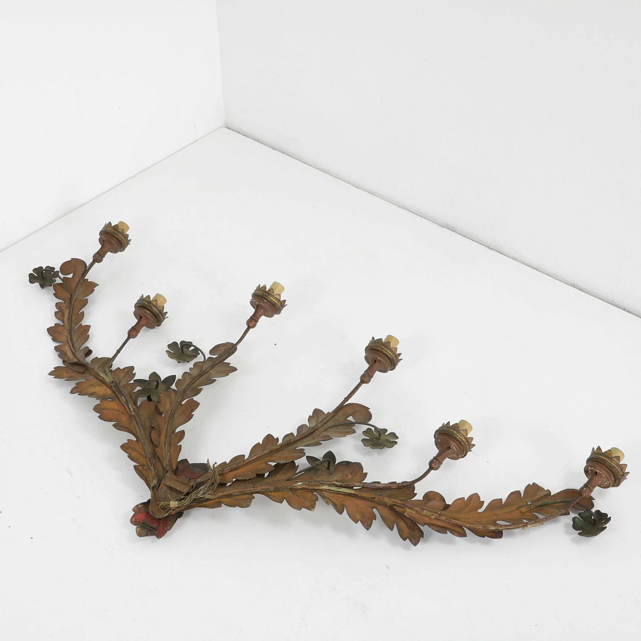 Grande applique in metallo del '700 1244256