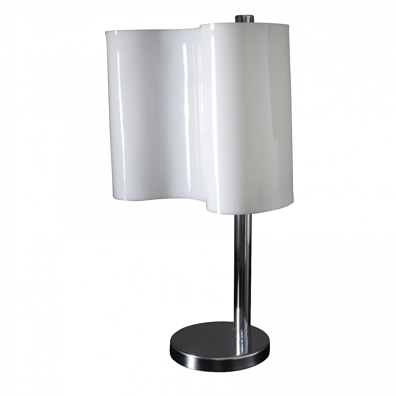Plexiglass table lamp, 70s 1244359