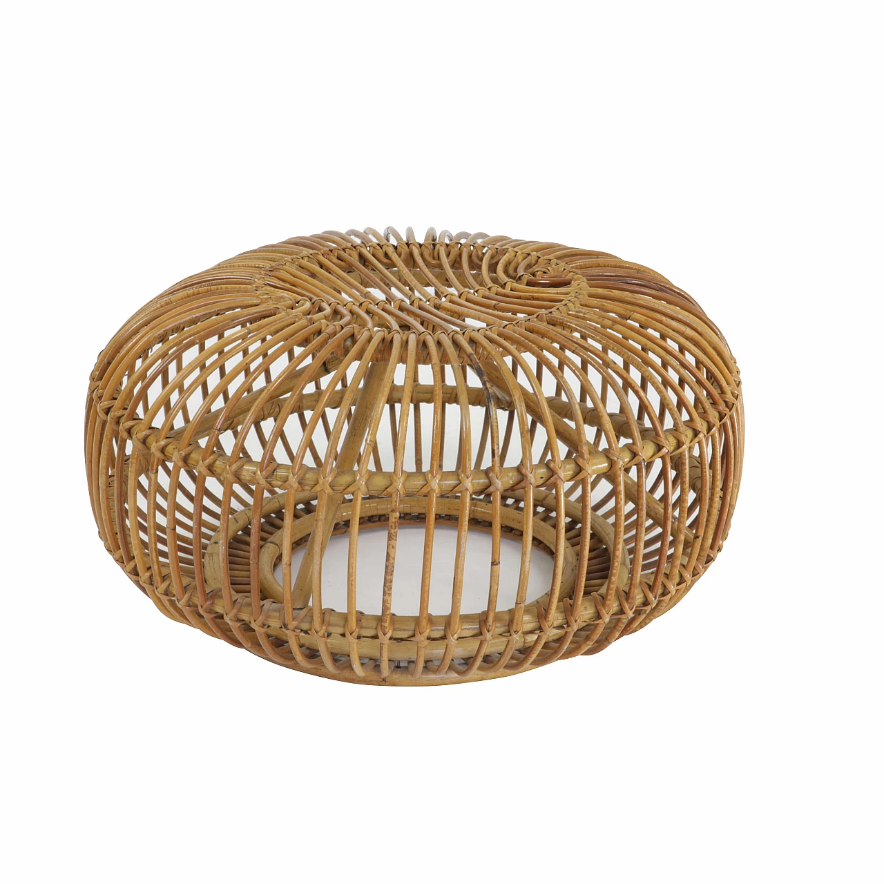 Pouf in vimini, anni '50 1244488