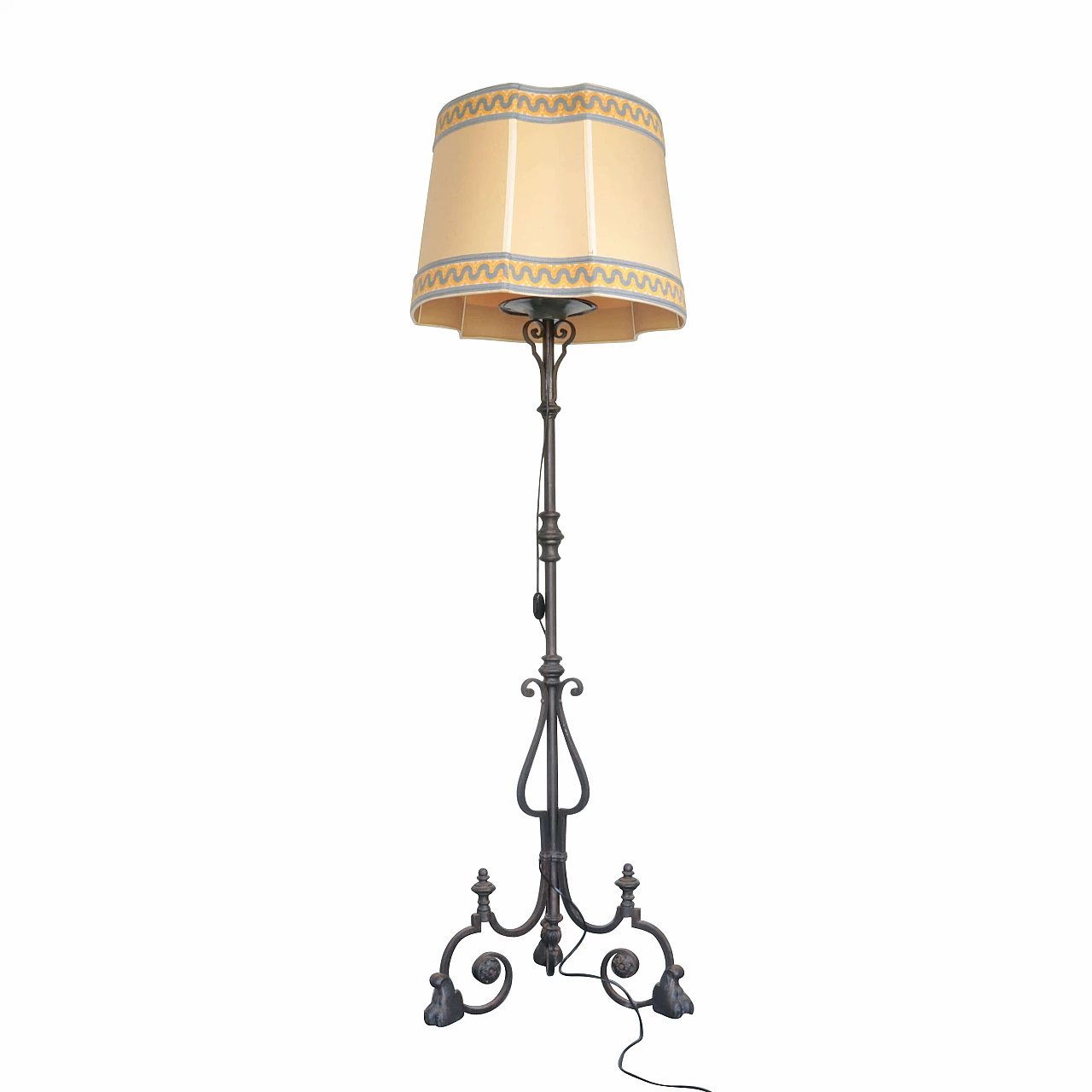 Iron floor lamp, 40s 1244496