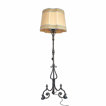 Iron floor lamp, 40s