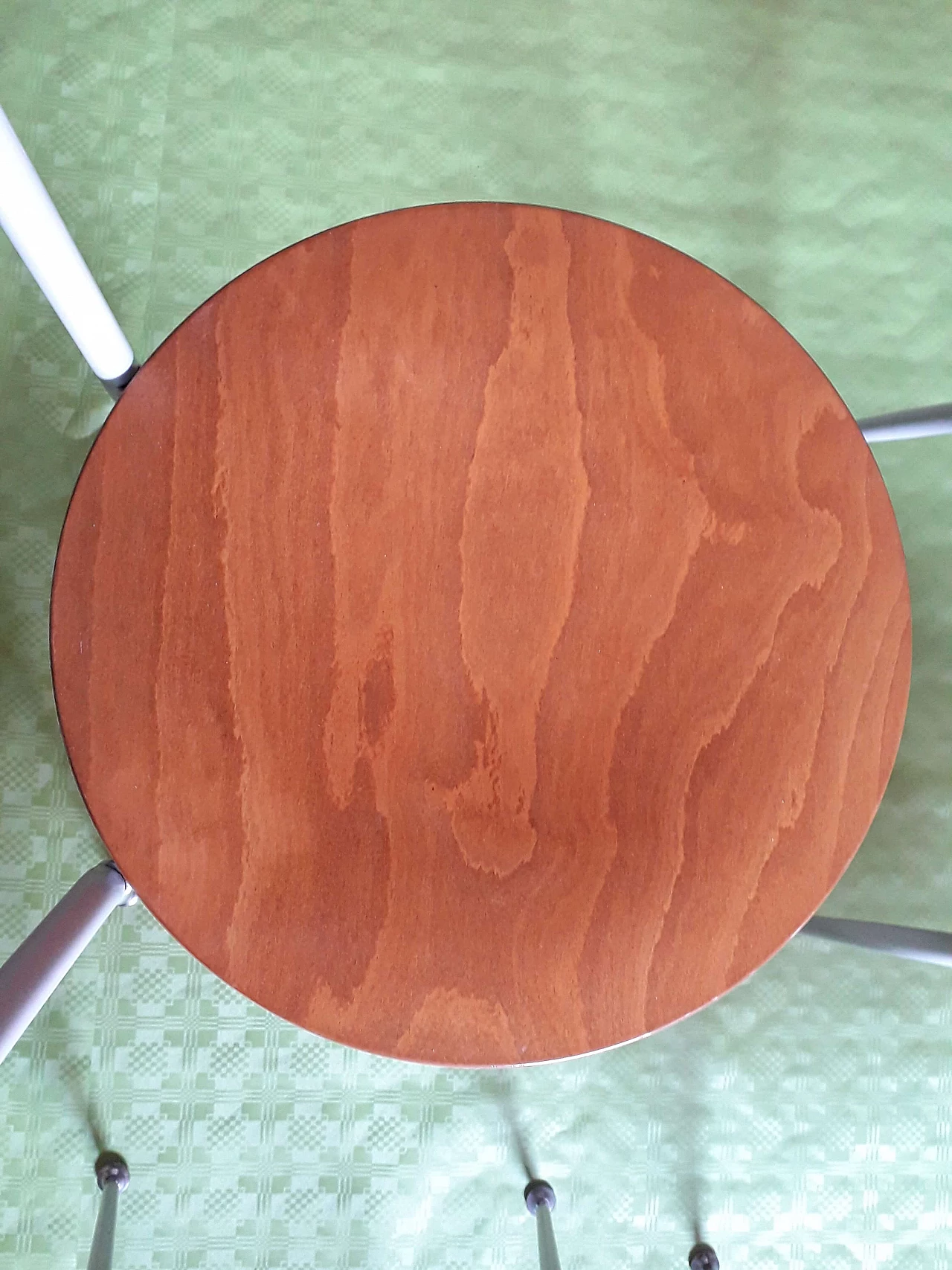 4 Iron and cherry wood dining chairs by Calligaris, 1990s 1244893