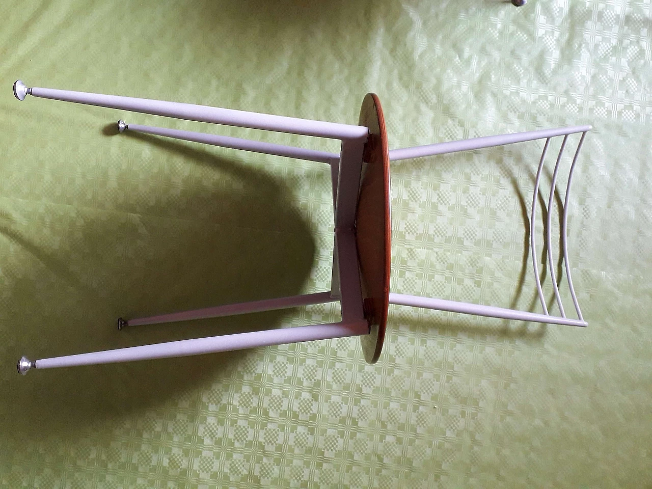 4 Iron and cherry wood dining chairs by Calligaris, 1990s 1244901