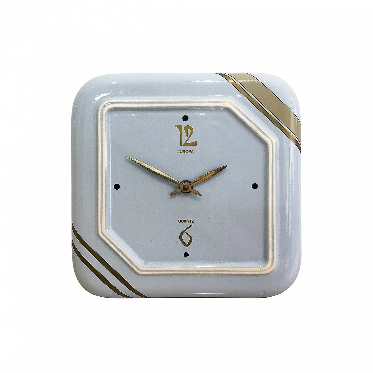 Handarbeit ceramic wall clock, 60s 1245229