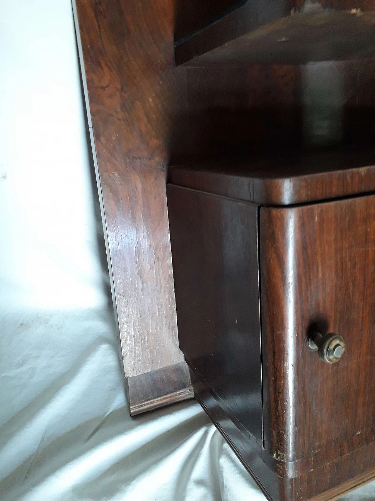 Coppia comodini Art Decò in palissandro, anni '30 1245392