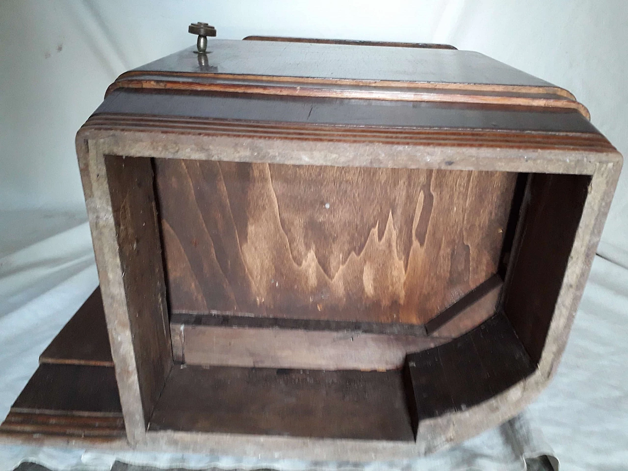 Coppia comodini Art Decò in palissandro, anni '30 1245393