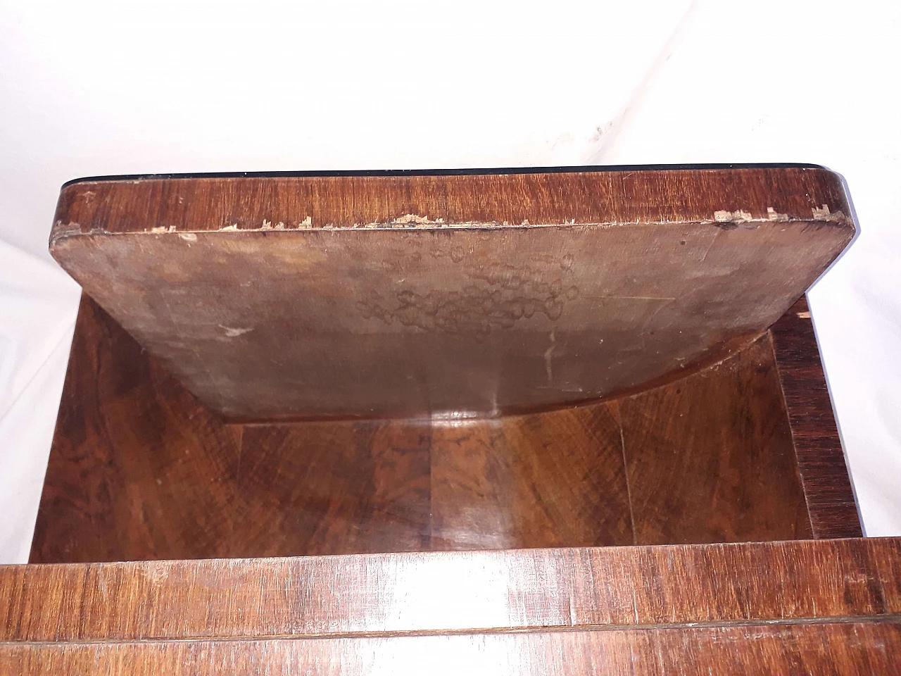 Coppia comodini Art Decò in palissandro, anni '30 1245394