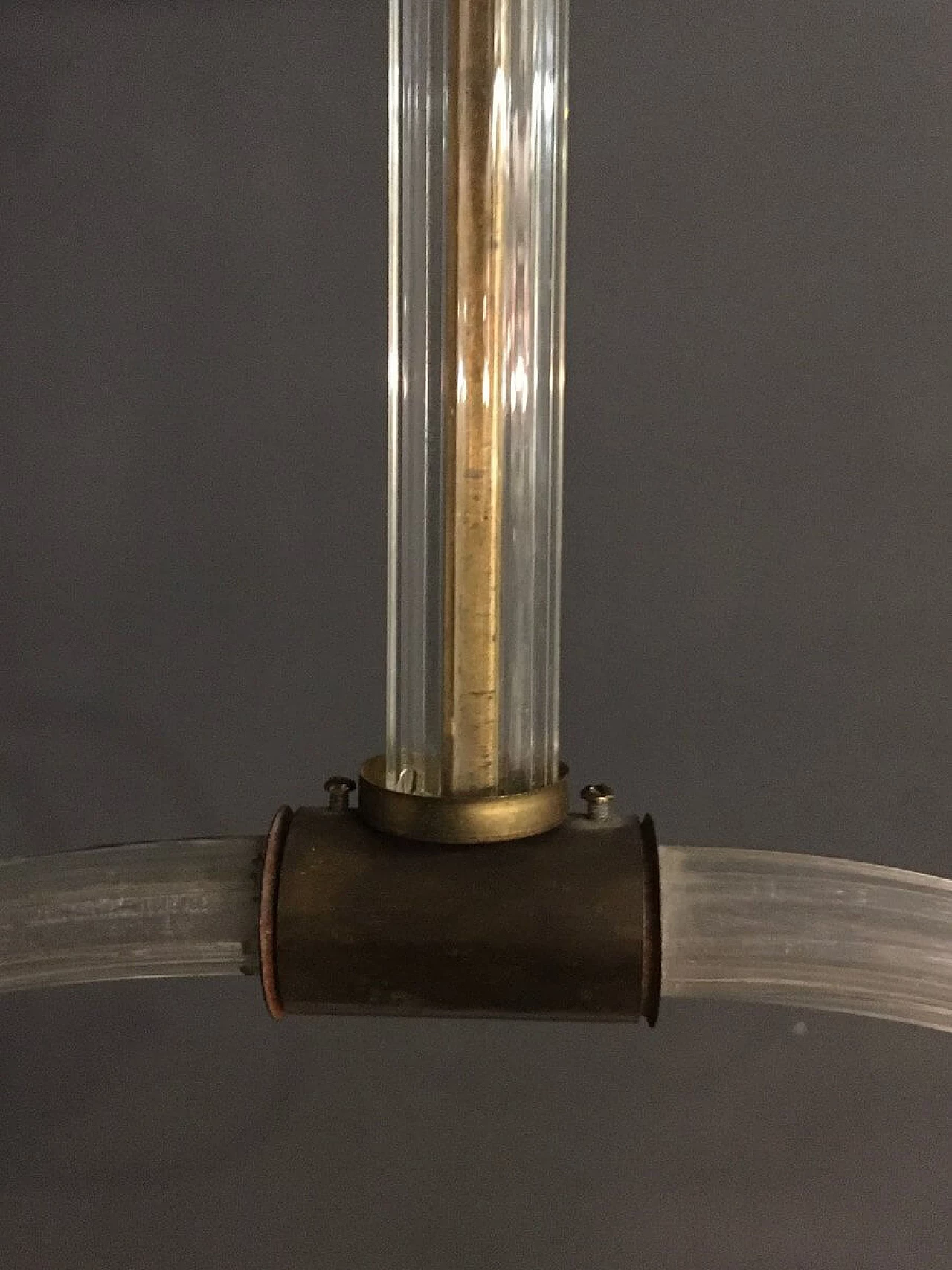 Art Deco Murano Glass Pendant Lamp by Ercole Barovier, 1940s 1245805