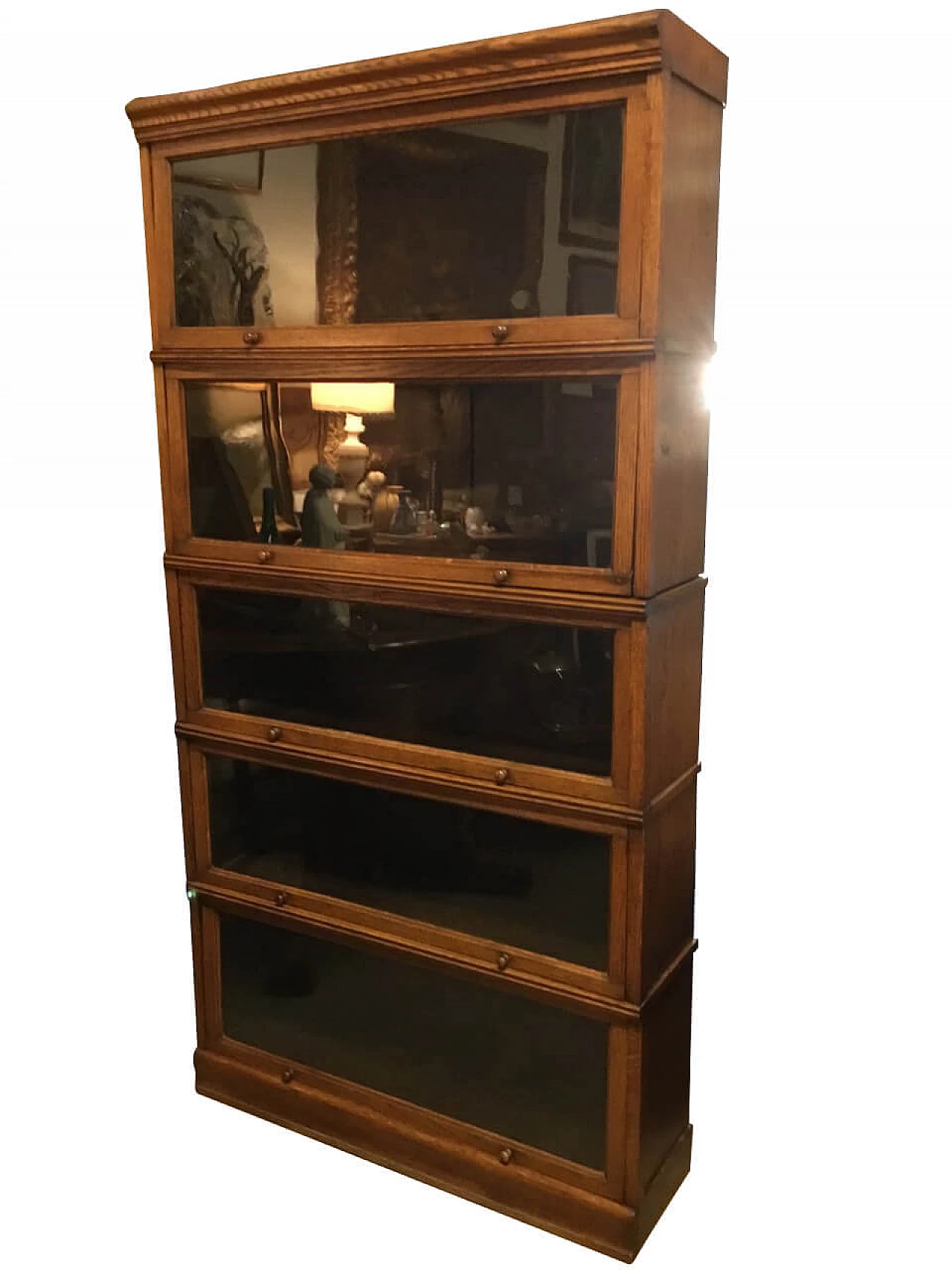 5 Module oak bookcase, 30s 1246044