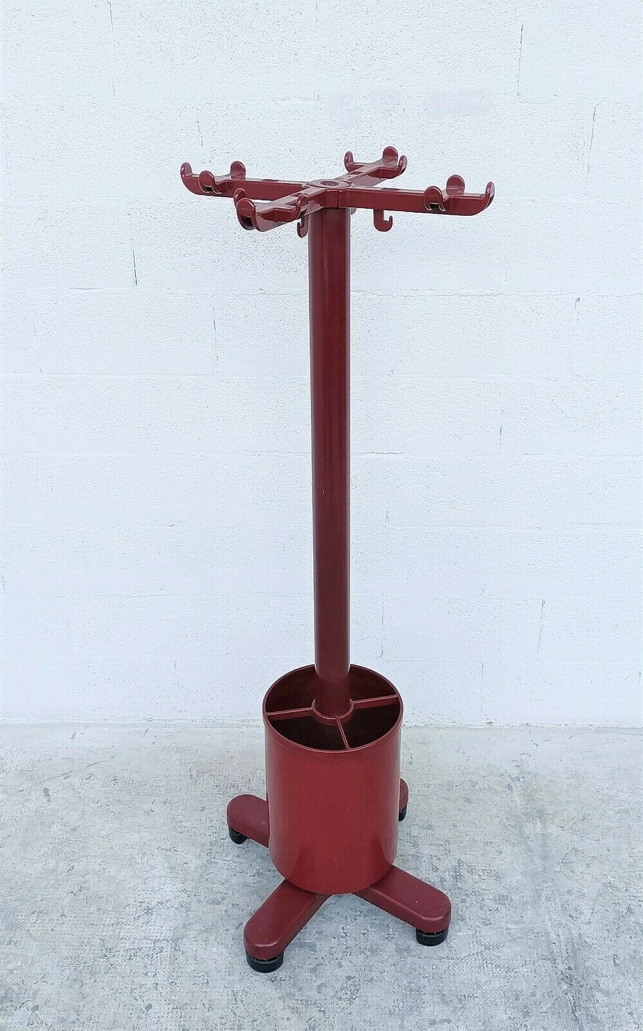 Coat stand and umbrella stand by Ettore Sottsass for Olivetti Synthesis, 70s 1246147