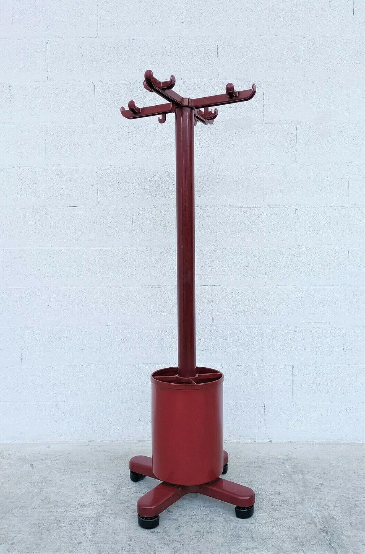 Coat stand and umbrella stand by Ettore Sottsass for Olivetti Synthesis, 70s 1246153