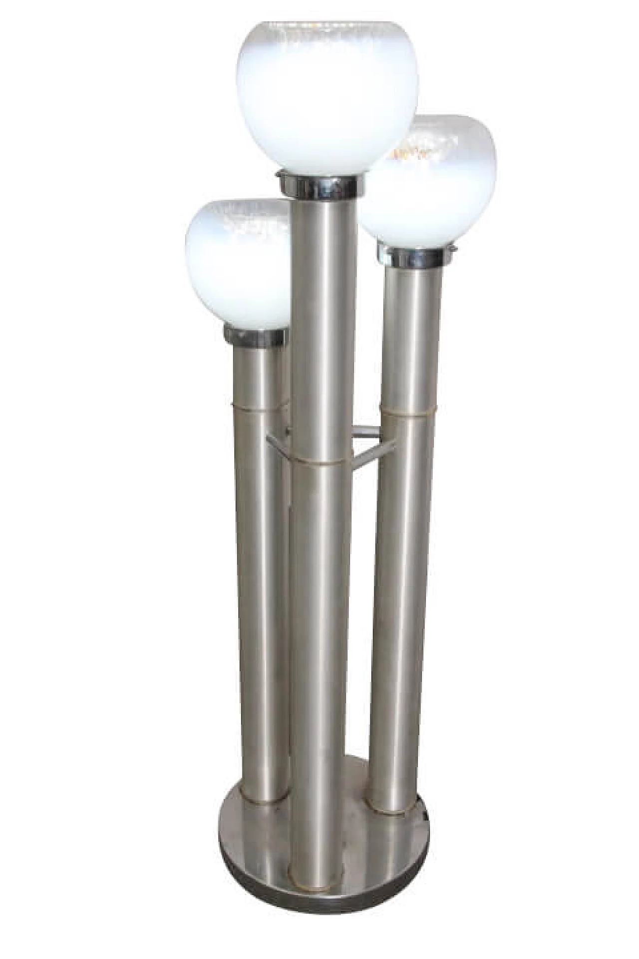 Lampada da terra in vetro di Murano di Mazzega, anni '70 1247049