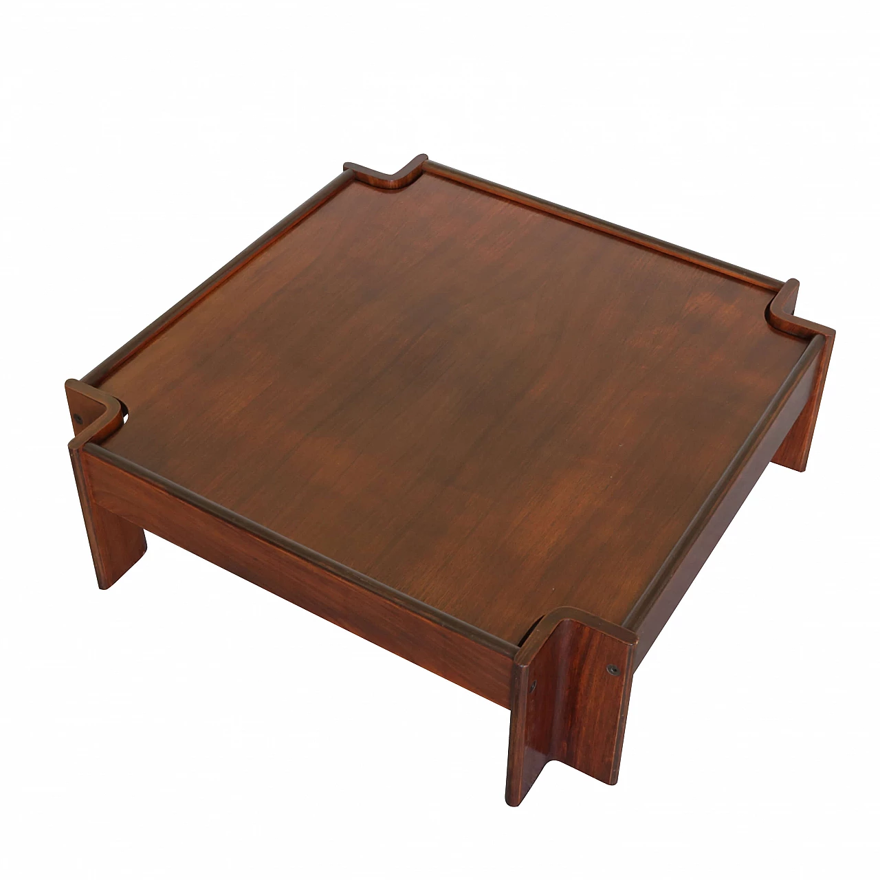Zelda walnut coffee table by Sergio Asti for Poltronova, 1960s 1247682