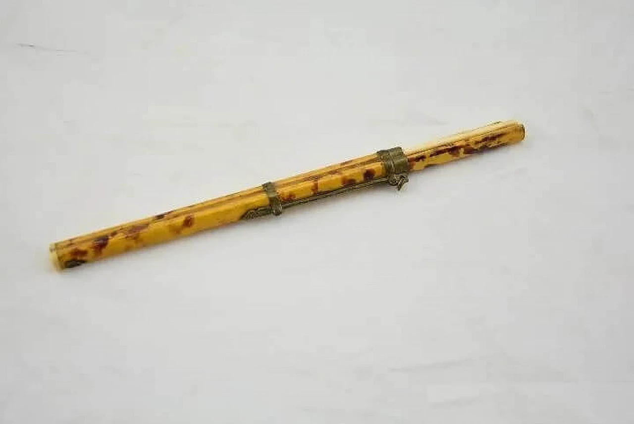 Posate da viaggio giapponesi in avorio e tartaruga, '700 1247967