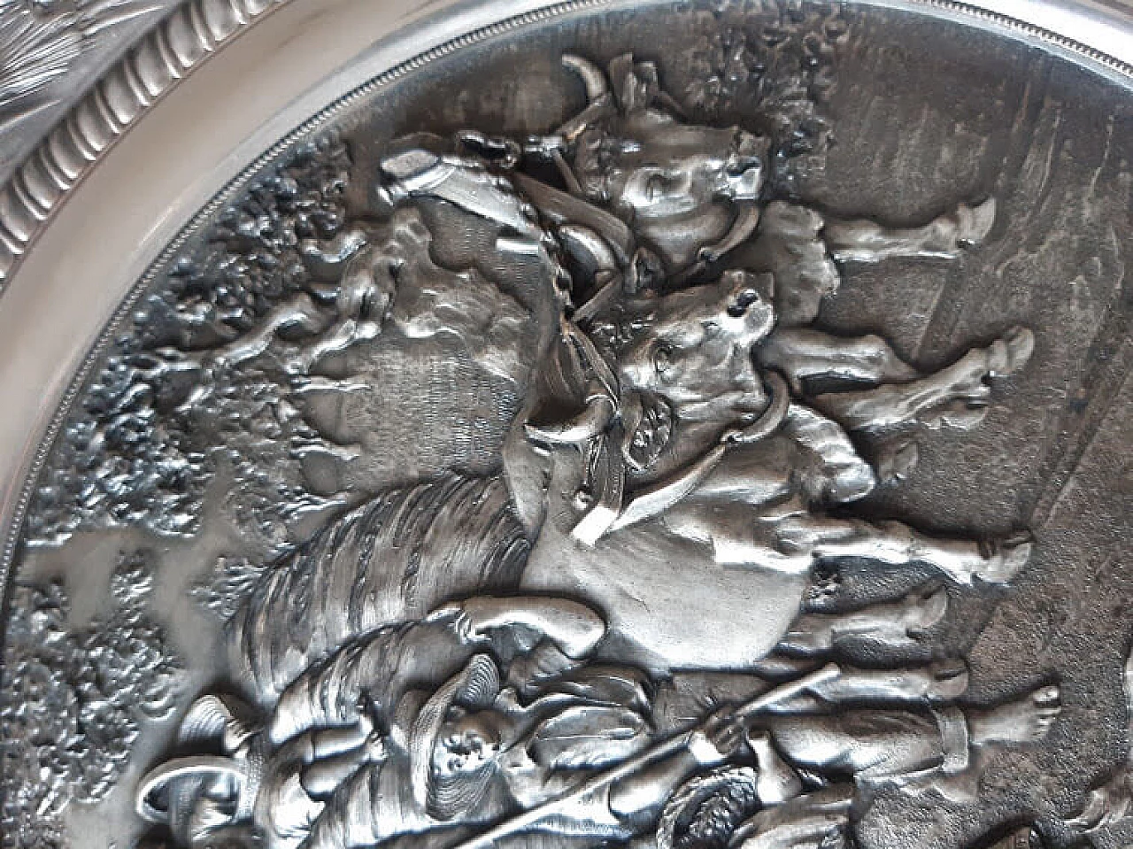 Piatto in argento da esposizione, anni '30 1248020