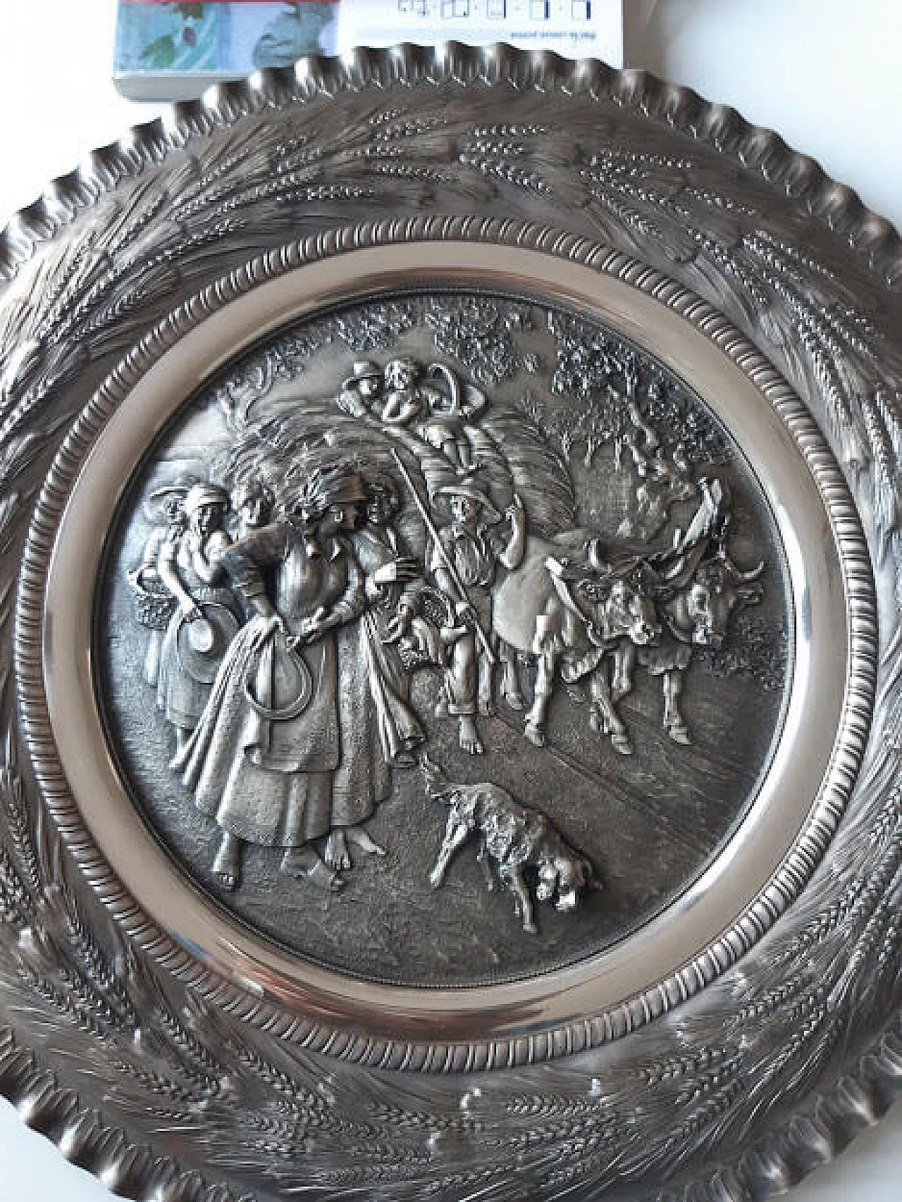 Piatto in argento da esposizione, anni '30 1248025