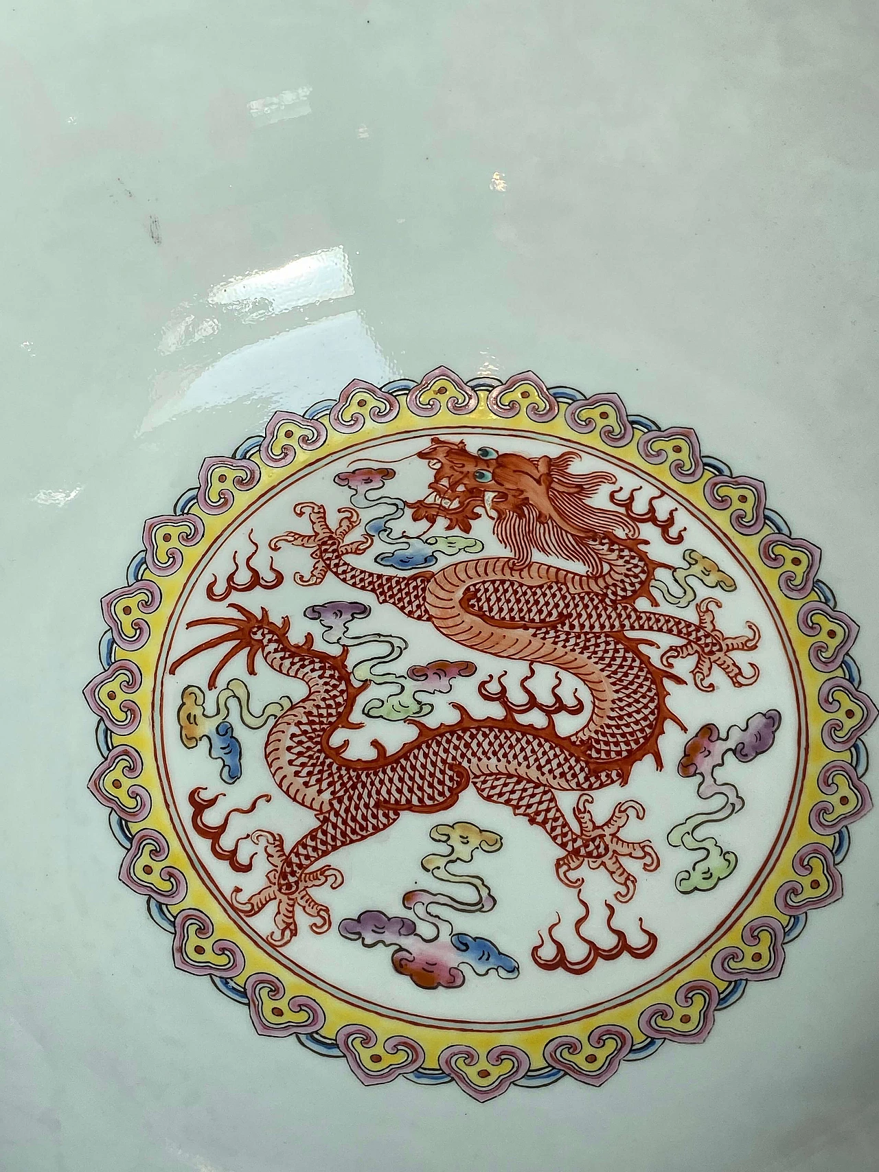 Chinese eggshell glass bowl, early 20th century 1248648