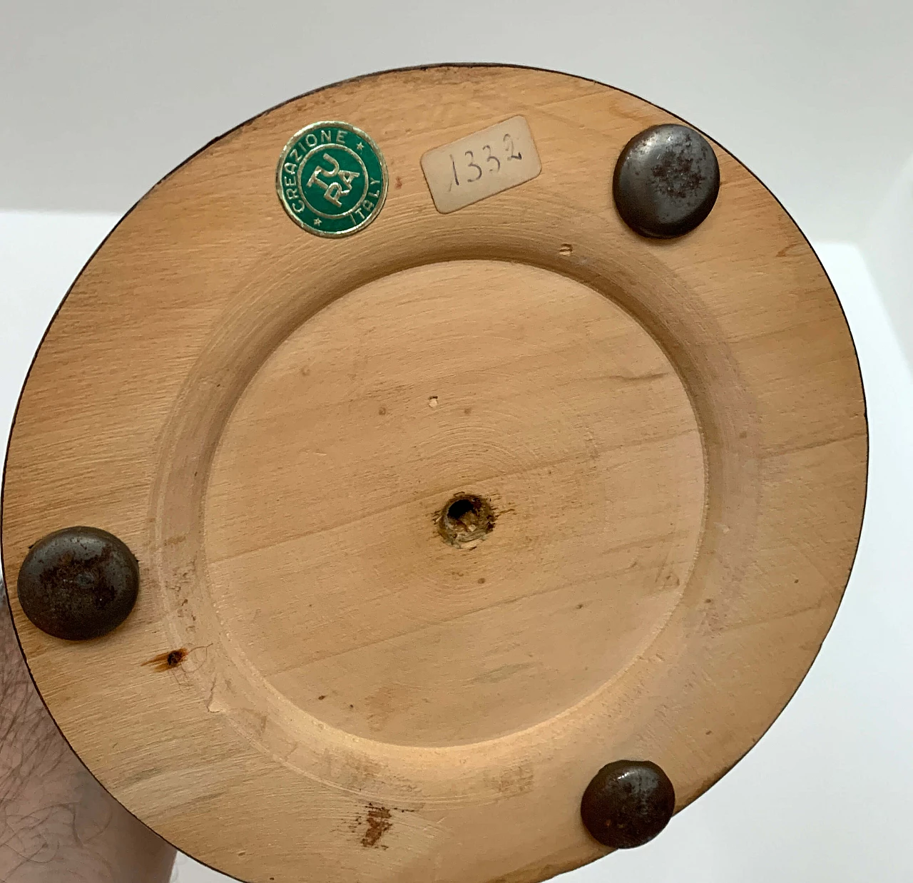 Floor ashtray by Aldo Tura, 1960s 1248866