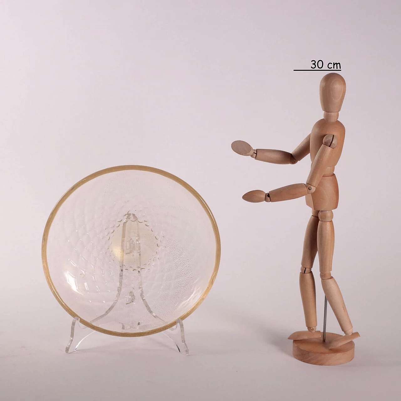 Bowl in Murano glass by Archimede Seguso 1248918