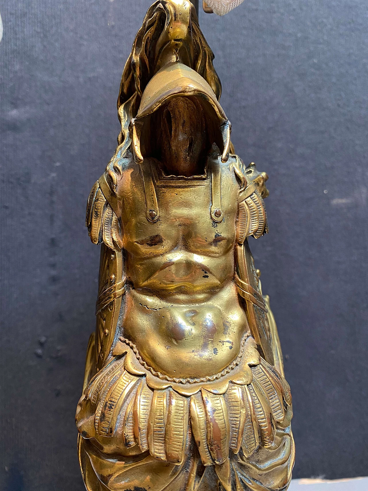 Pair of gilt bronze abat jour, '800 1248934