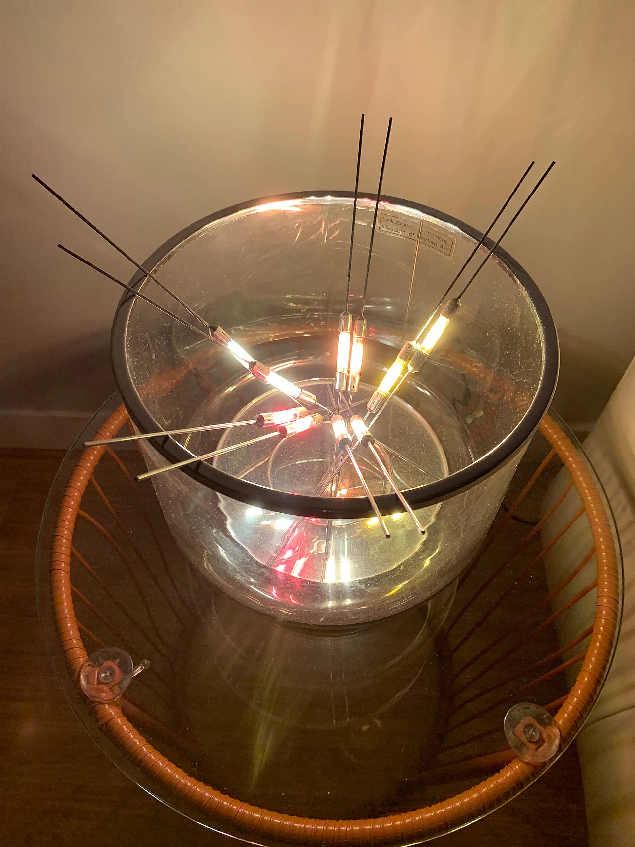 Light Sticks B7 lamp by Theodore Waddell and Dante Baldini, 1970s 1249158