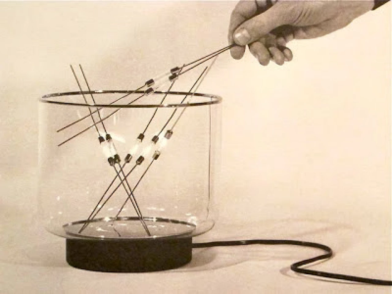 Light Sticks B7 lamp by Theodore Waddell and Dante Baldini, 1970s 1249165