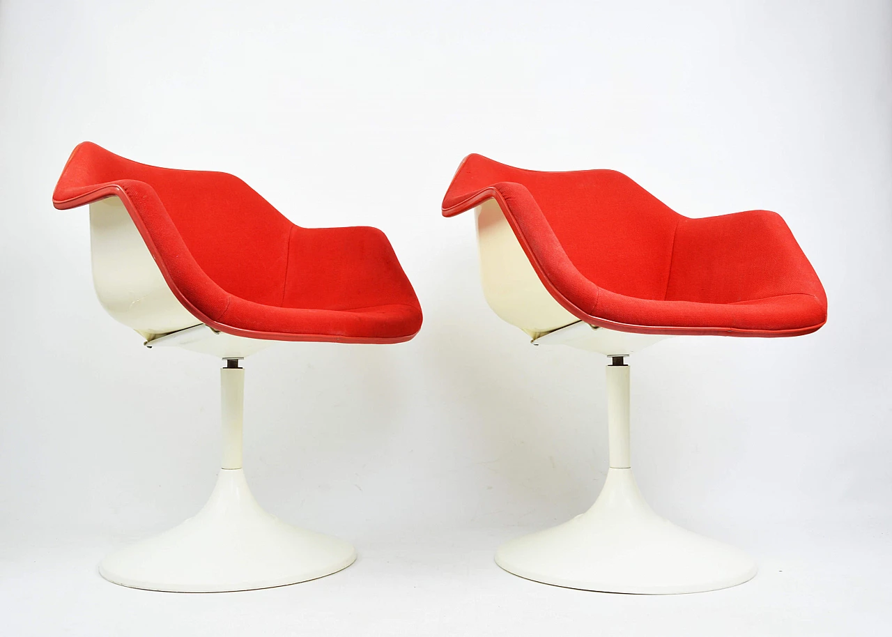 Pair of chairs by Robin Day for Overman, 1960s 1249553