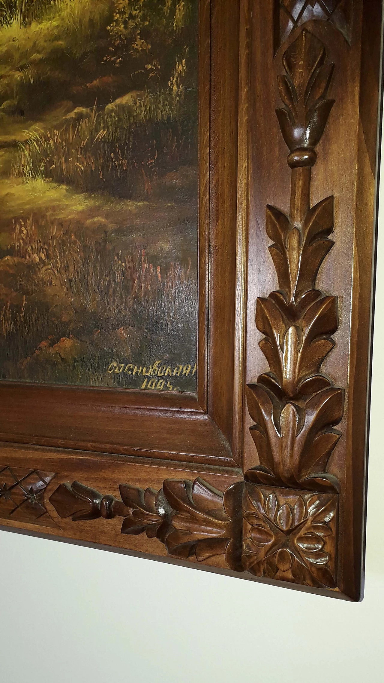 Landscape oil on canvas by Sosnovskaya Natalia, 1995 1249698