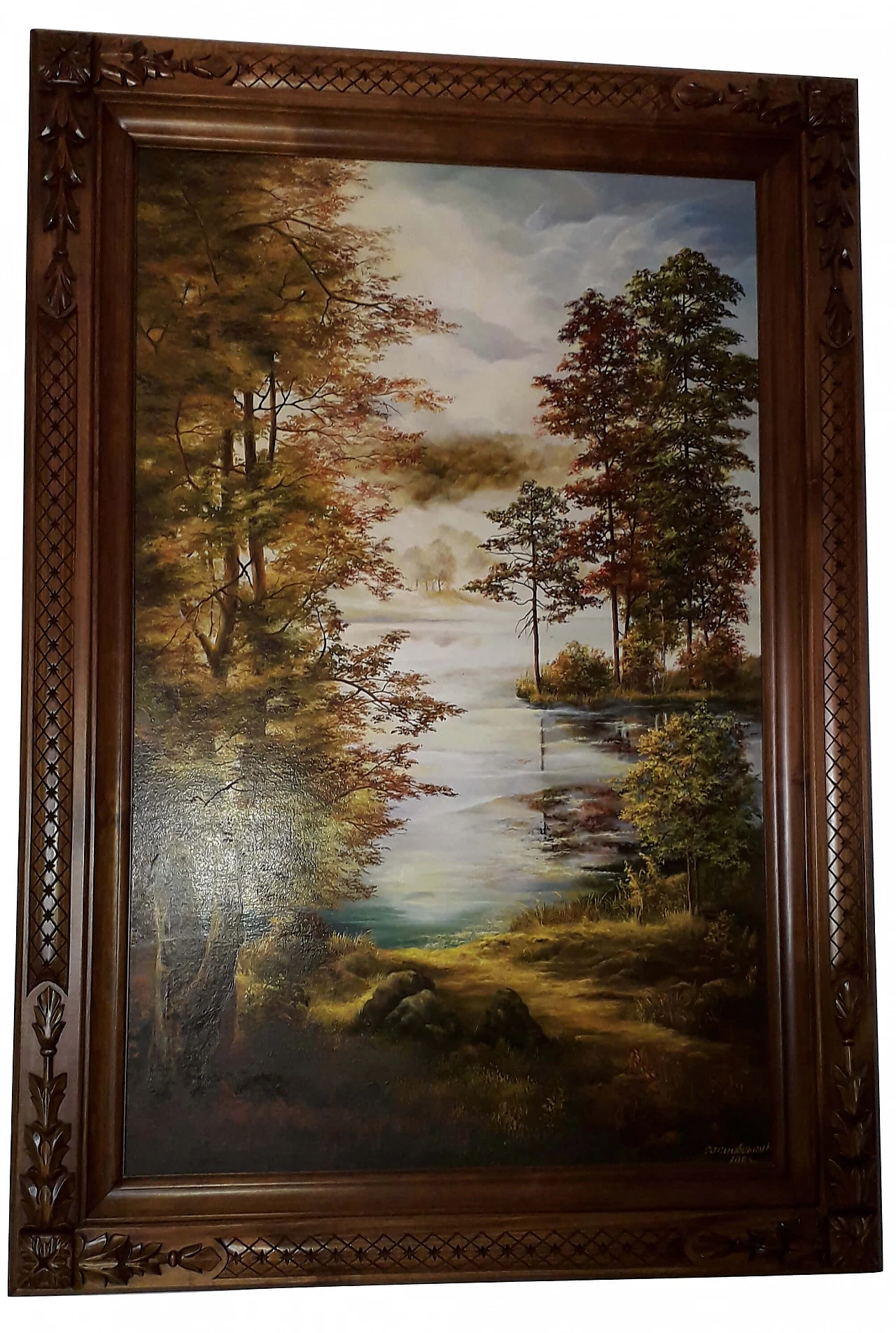 Landscape oil on canvas by Sosnovskaya Natalia, 1995 1249772