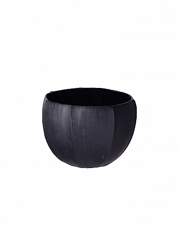 Vaso boule in vetro di Murano di Micheluzzi