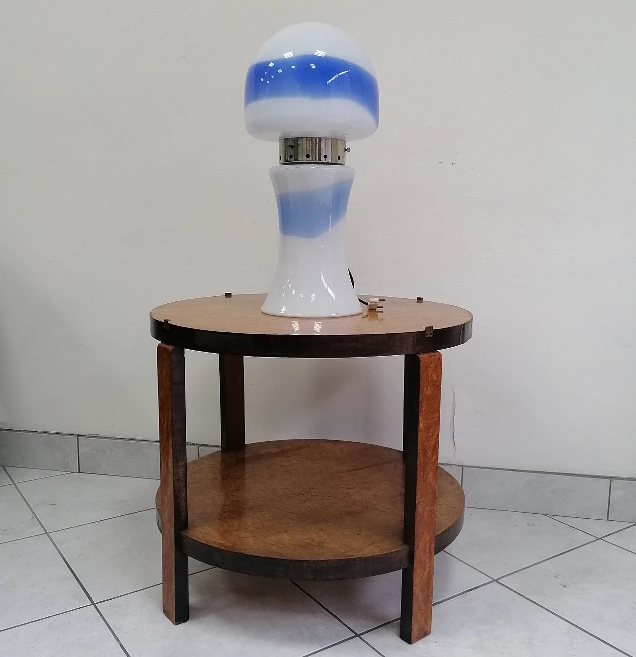 Murano glass table lamp, 70s 1250278
