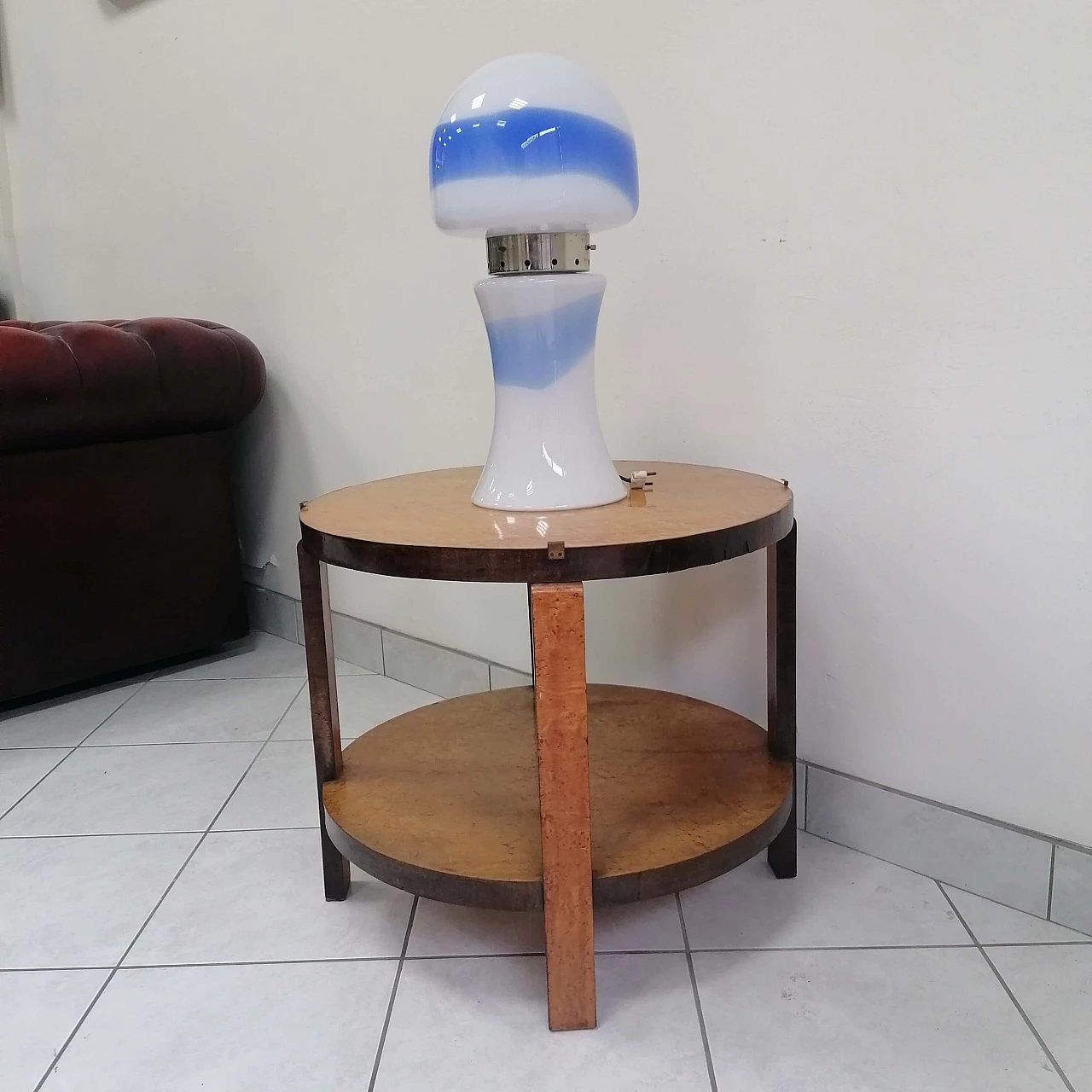 Murano glass table lamp, 70s 1250279