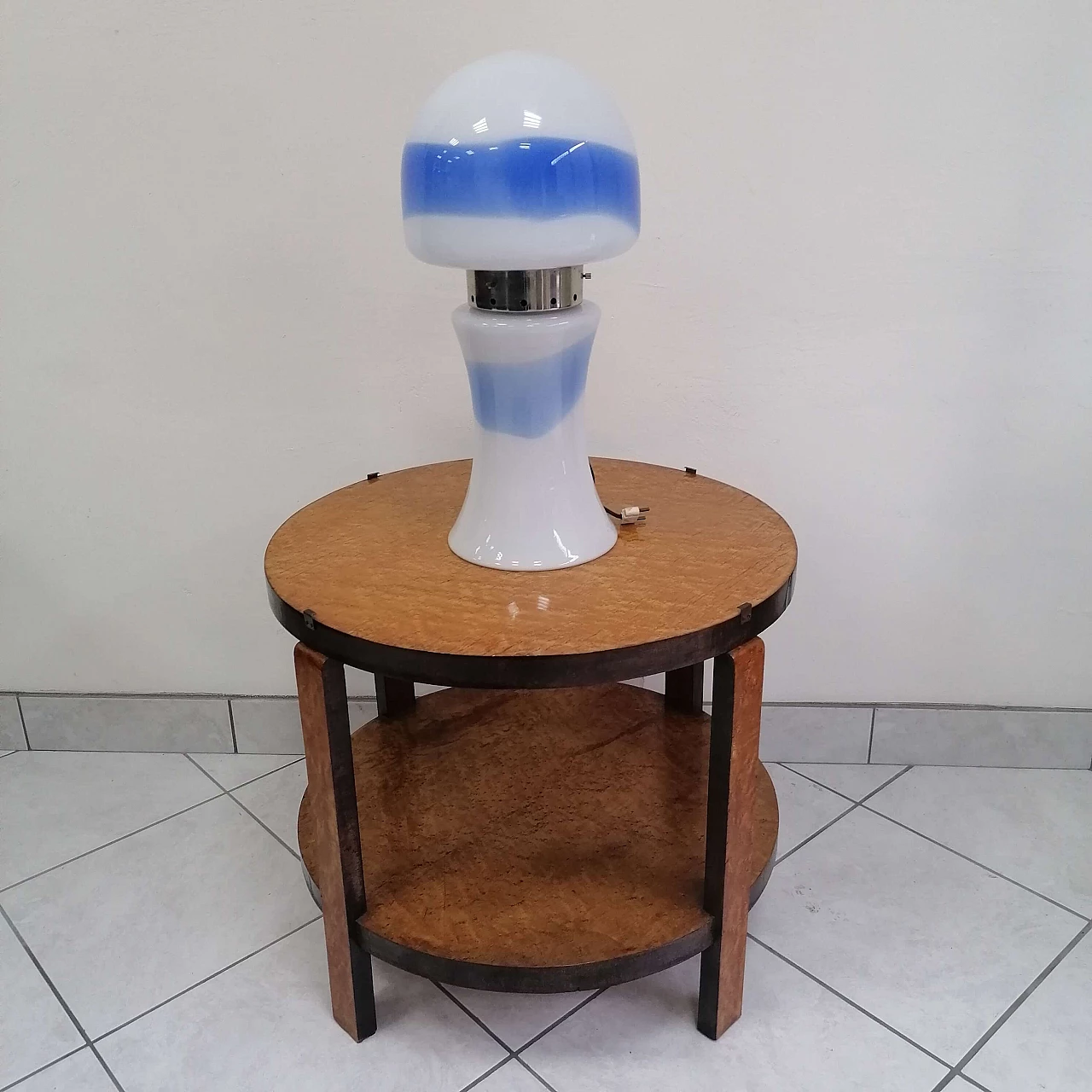 Murano glass table lamp, 70s 1250284