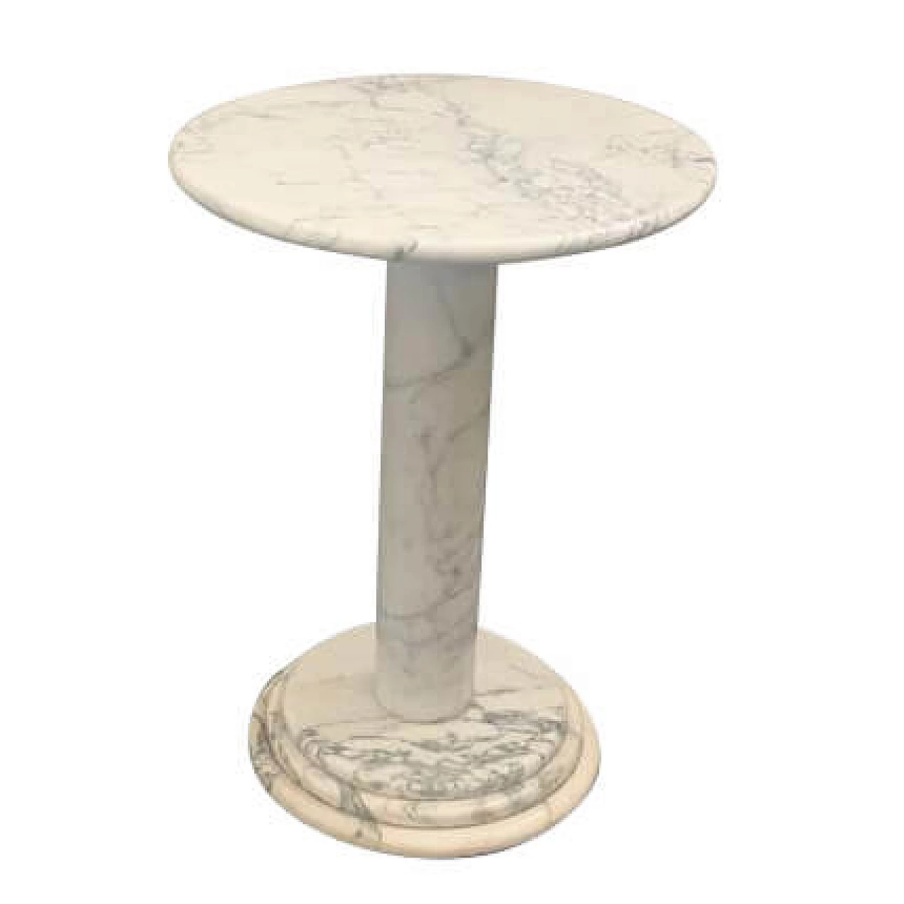 Carrara marble coffee table by Bigelli Marmi, 70s 1250496