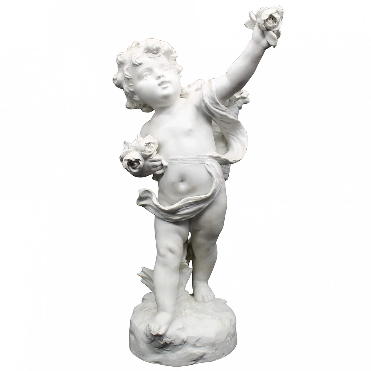 Biscuit porcelain sculpture by Hippolyte Moreau, 19th century 1250662