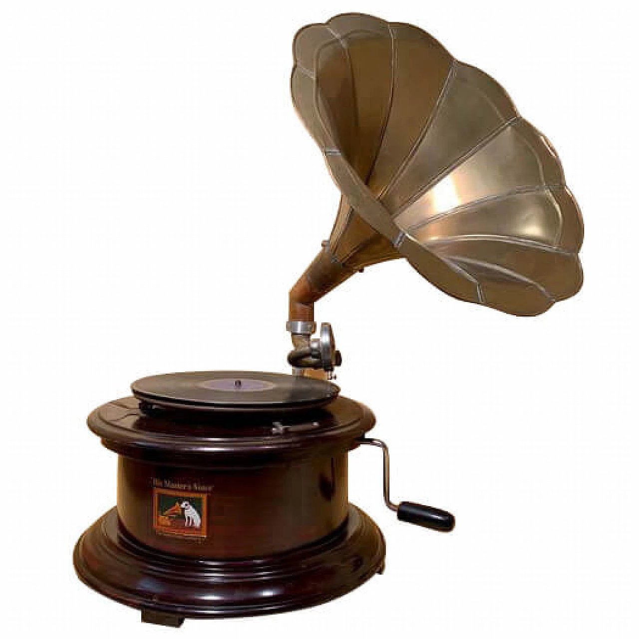 Gramophone with trumpet His Master's Voice, 20s 1250678