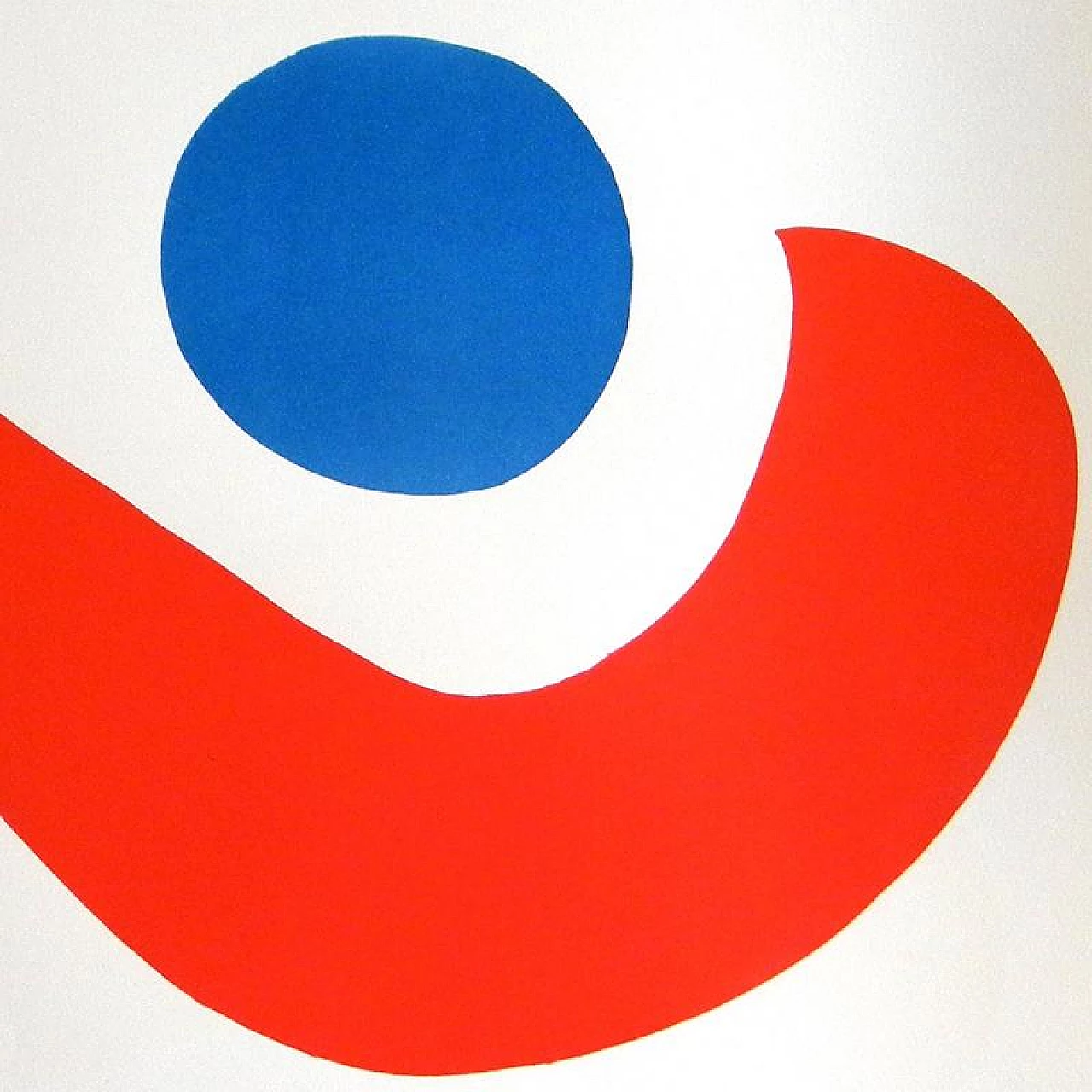 Litografia Skybird di Alexander Calder per Braniff Airlines, 1974 1251112