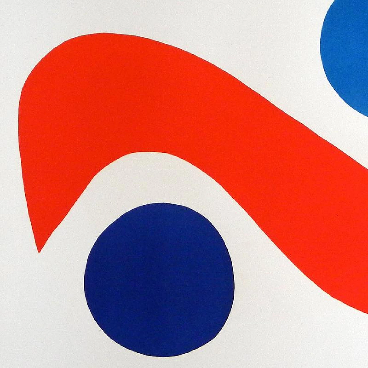 Alexander Calder's Skybird lithograph for Braniff Airlines, 1974 1251113